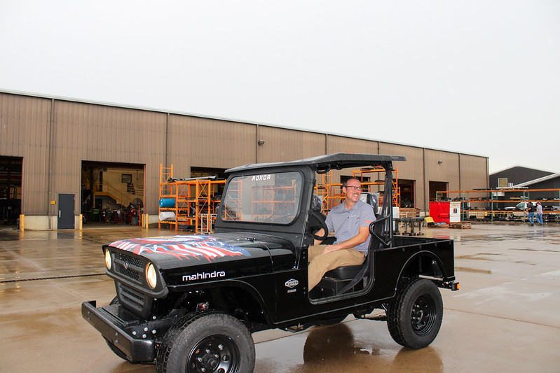 AEM and Mahindra Award ROXOR UTV to Winner of I Make America Sweepstakes