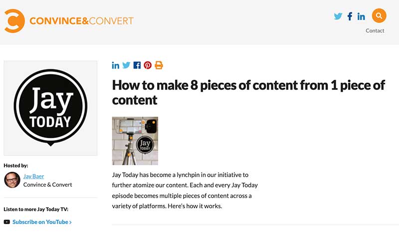 content atomization - a strategy for multi-channel content marketing