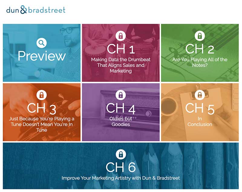 Dun & Bradstreet interactive white paper example