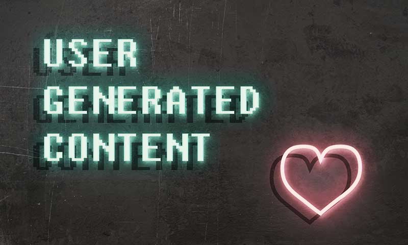 user-generated content marketing - love